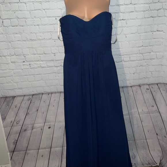 Bari Jay Dresses & Skirts - Bari Jay Dark Blue Bridal dress size 10